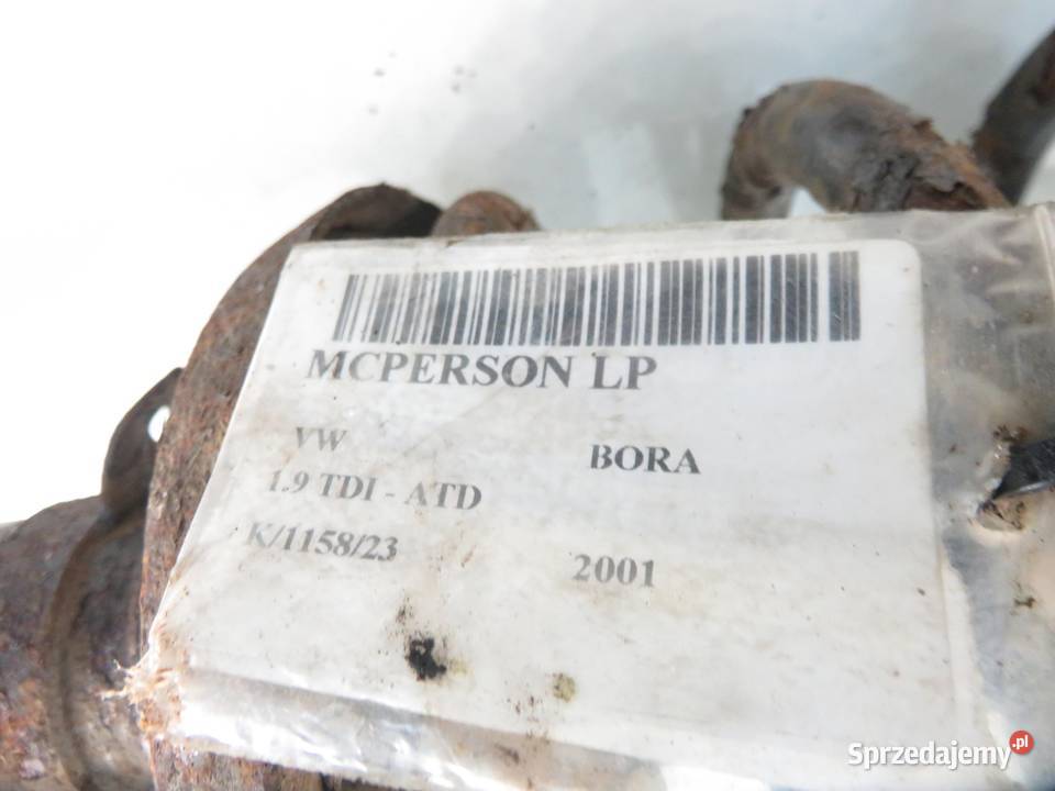 MCPERSON LEWY PRZEDNI VW BORA 19 TDI