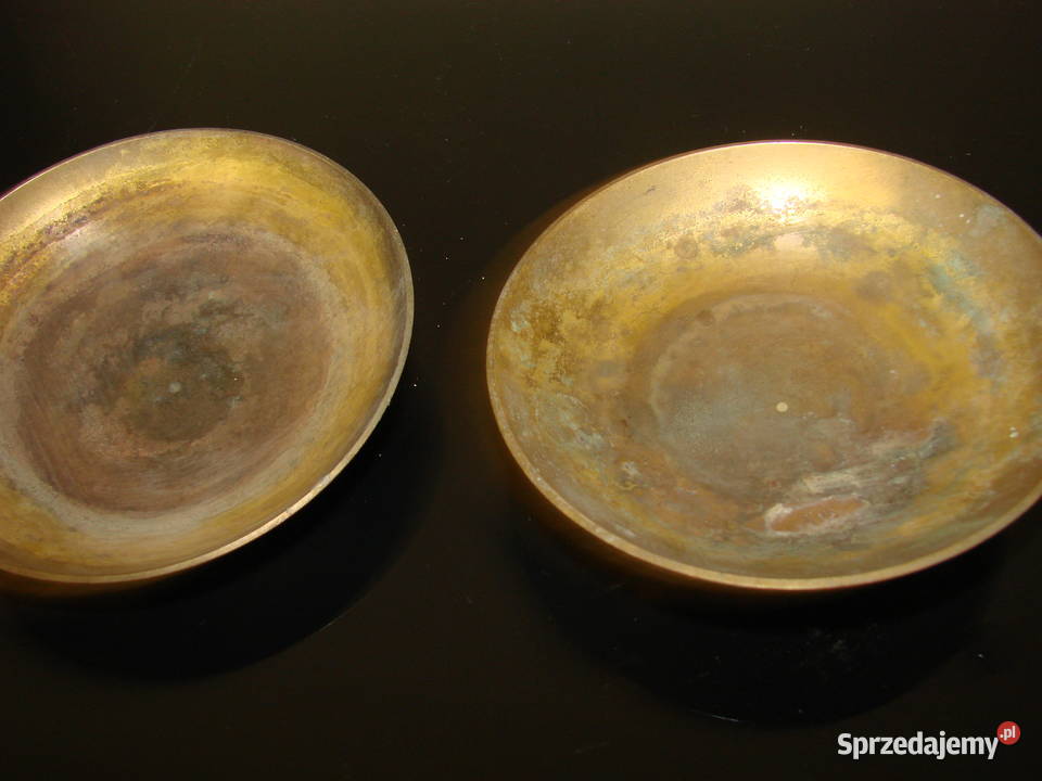 mosiężne miseczki podstawki Pozostałe Pruszcz Gdański