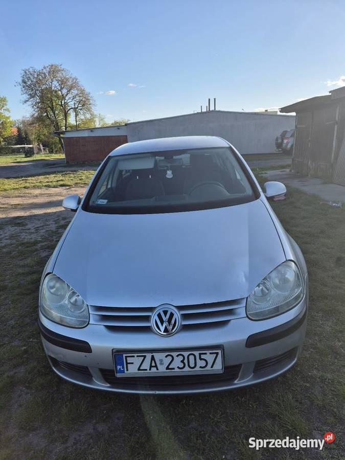 Sprzedam Golfa 5 aluminiowe felgi Golf lubuskie Tuchola Żarska