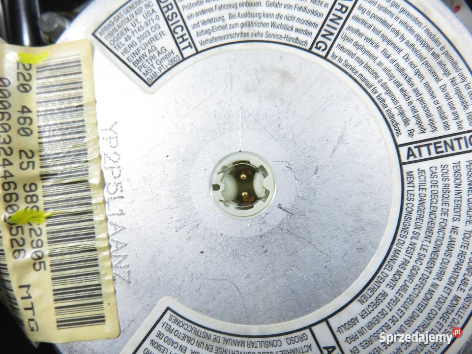 PODUSZKA KIEROWCY MERCEDES W220 2204602598