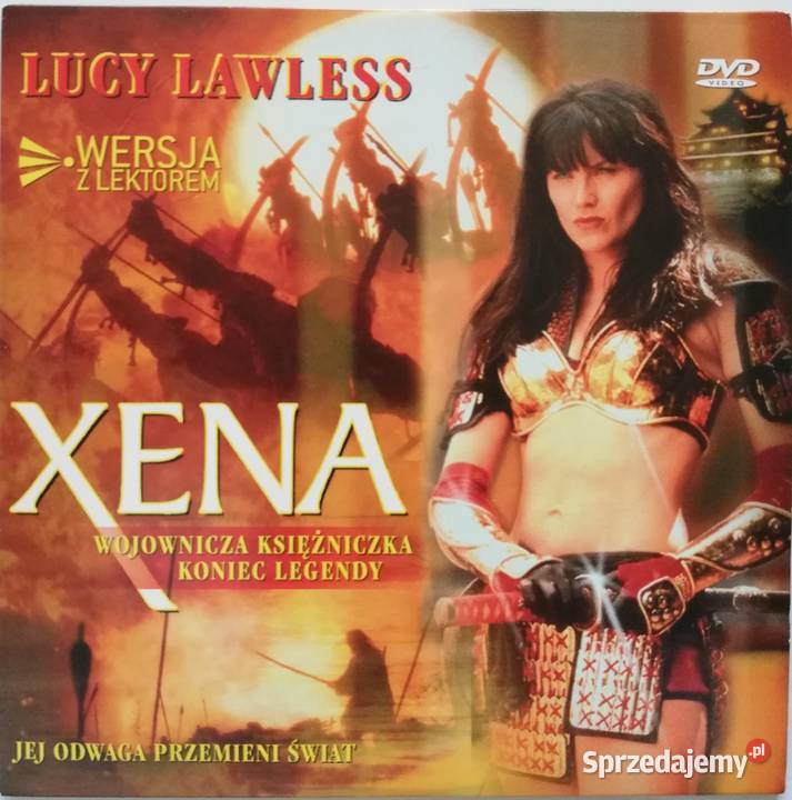 Xena Wojownicza księżniczka DVD Lucy Lawless Łódź