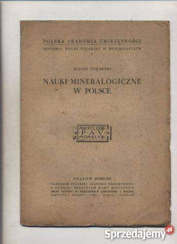 Nauki mineralogiczne w Polsce Szczecin