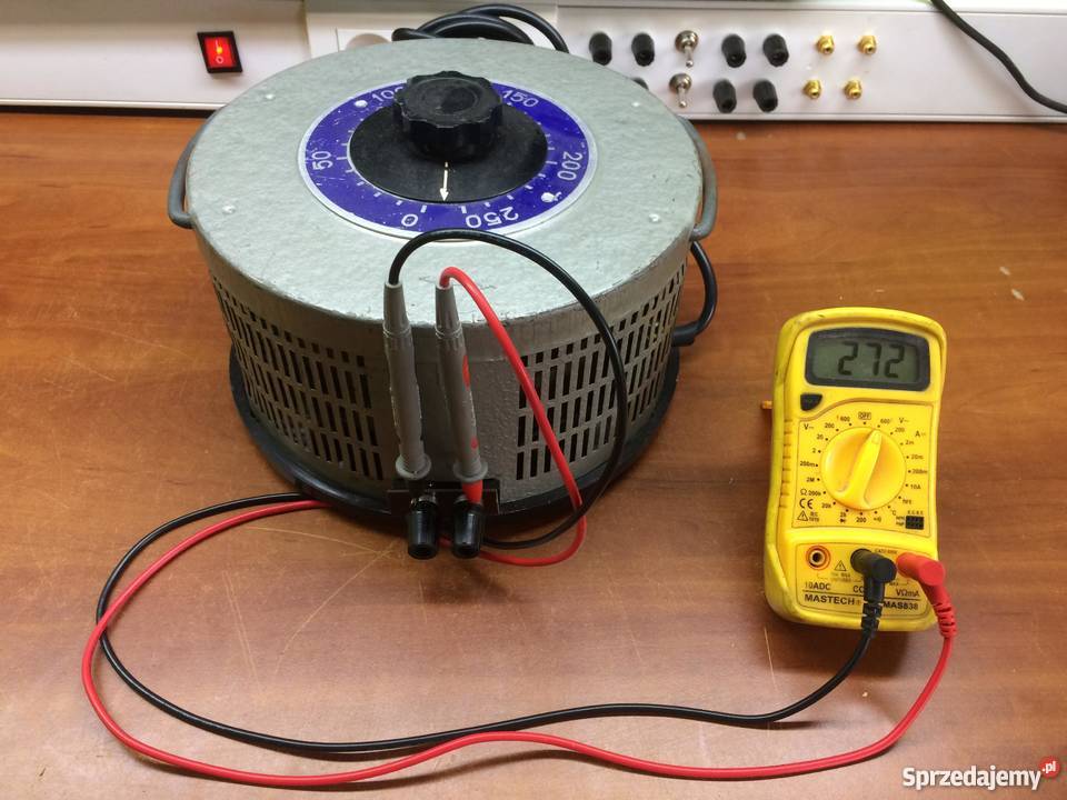 Autotransformator laboratoryjny TaR16 0250V 63A Gliwice