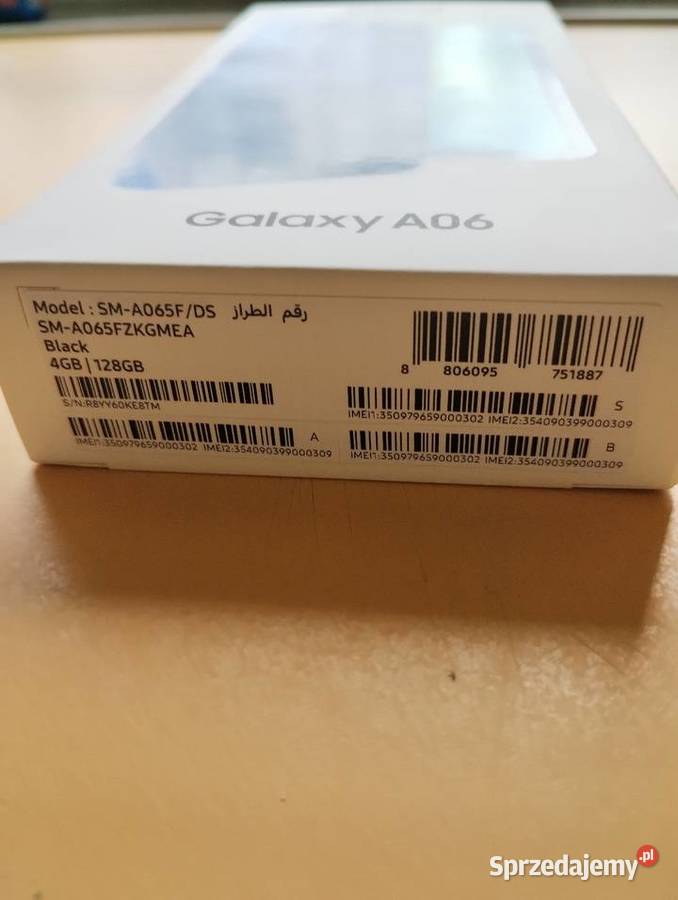 Nowy Telefon Smartfon Samsung Galaxy A06 Dąbrowa Wielka sprzedam