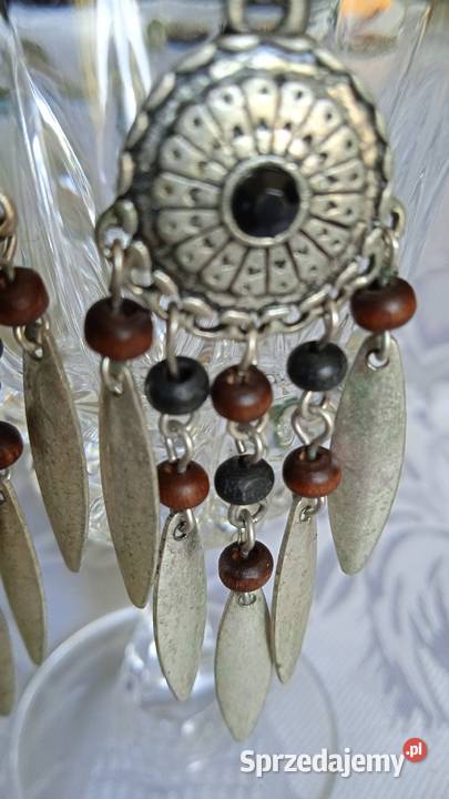 KOLCZYKI SREBRZONE ŁAPACZE SNÓW Piła sprzedam