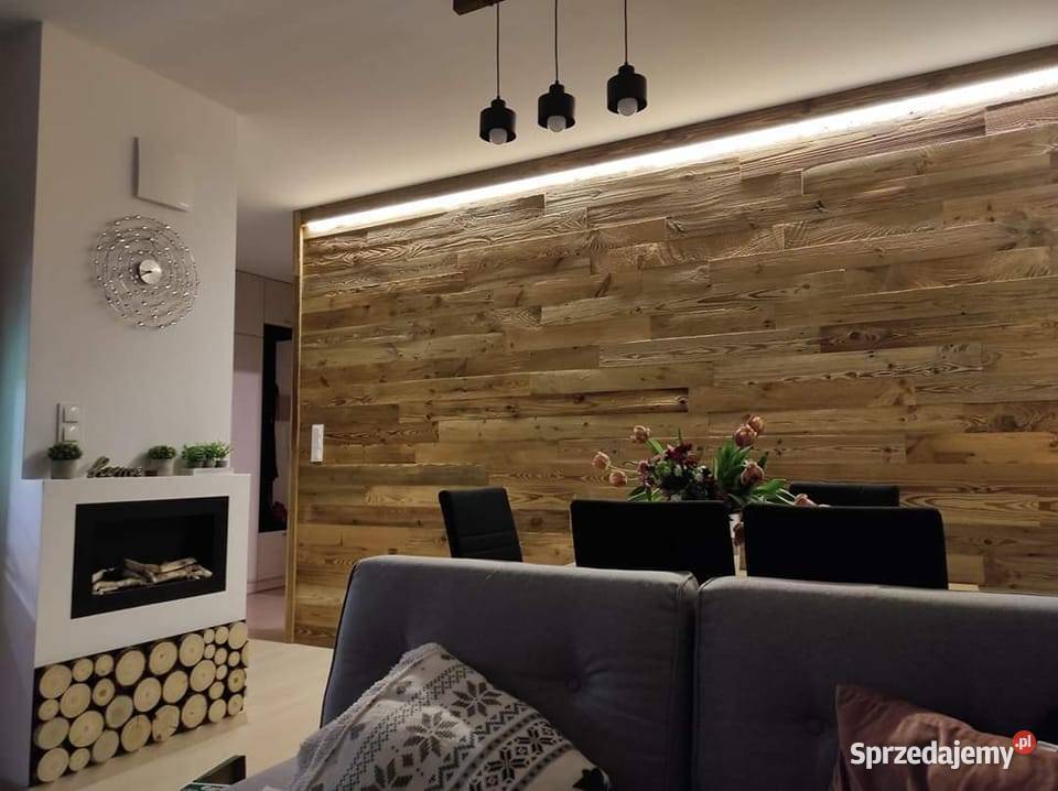 Stare drewno dekoracyjne Loft Stare deski na