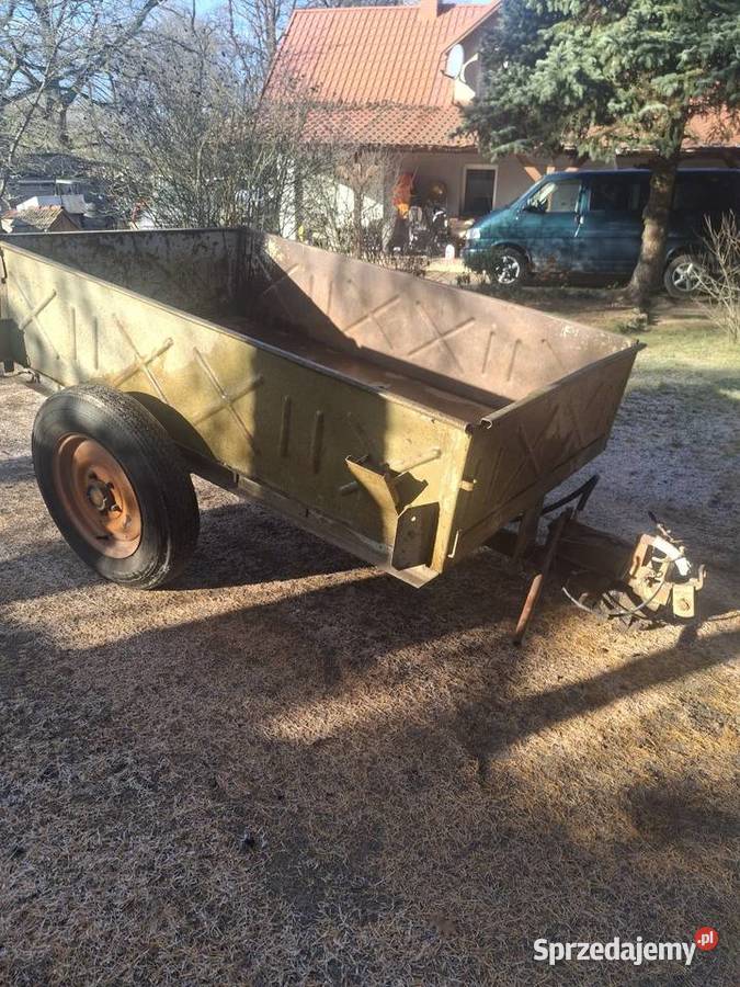 Przyczepka tz4k kipper traktorek ogrodowy wywrotki Krosno Odrzańskie