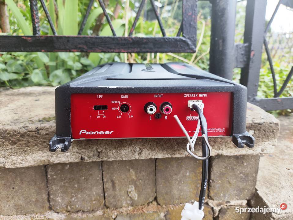 Wzmacniacz samochodowy 2 kanałowy Pioneer