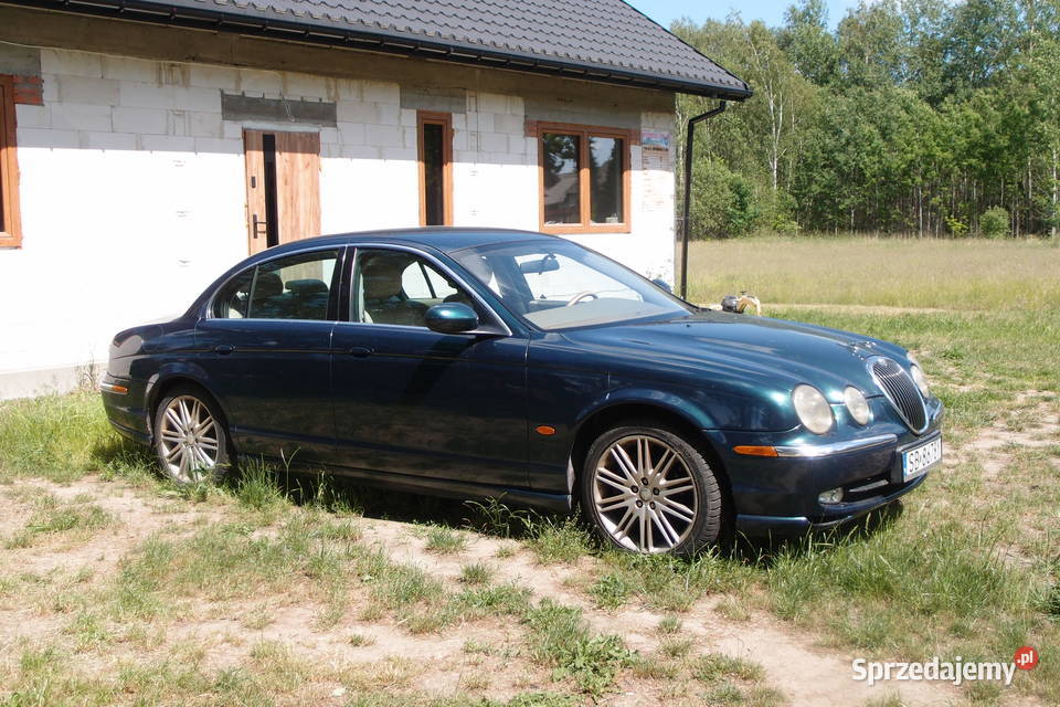 Jaguar SType 25 2002r Motoryzacja mazowieckie Czarny Ług