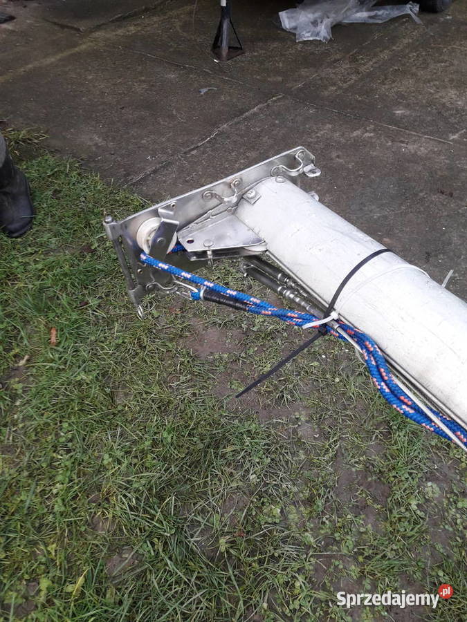 MASZT BOOM ŻAGLE z olinowaniem Żeglarstwo podkarpackie Krosno sprzedam