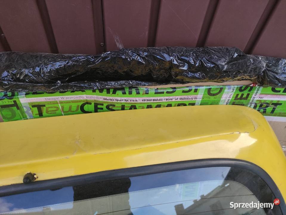 Klapa fiat Seicento sporting podkarpackie Przeworsk