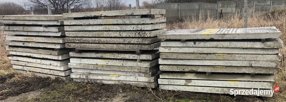 Płyty betonowe peronowe Budownictwo i akcesoria