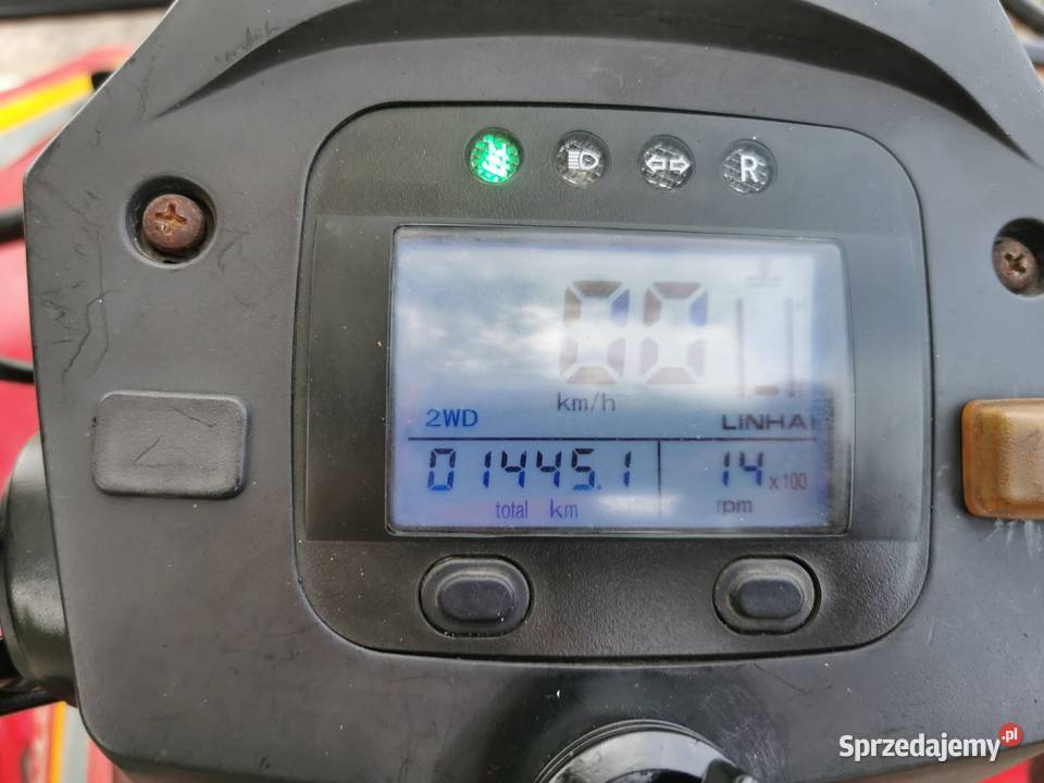 Quad Linhai 300 homologacja l7e hak Rawicz