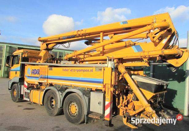Pompa do betonu SCHWING 24m Man TGS Eur 6 10518cm3 Warszawa sprzedam