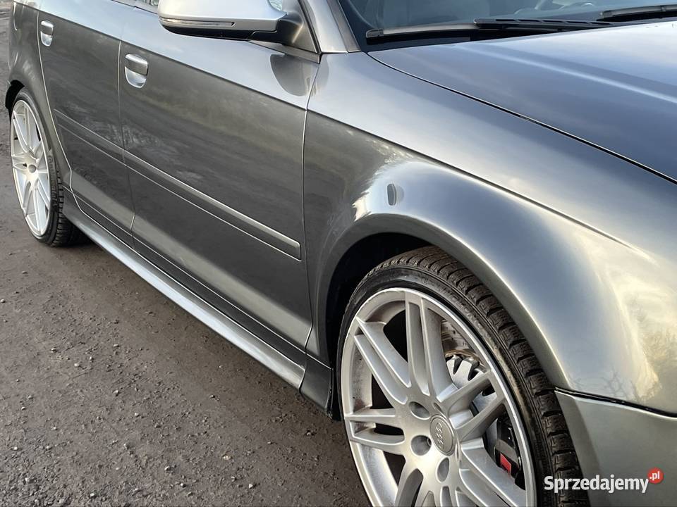 Najtaniej w Polsce Audi RS3 8p 420 Automat DSG szary Audi śląskie Będzin