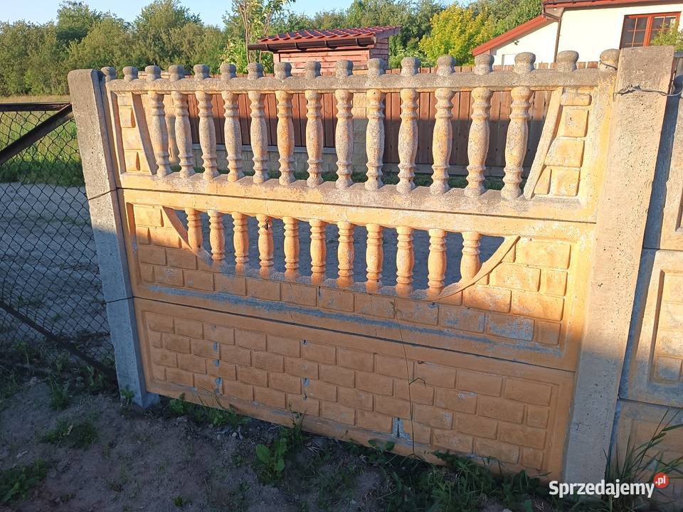 Sprzedam płot betonowy Puławy sprzedam