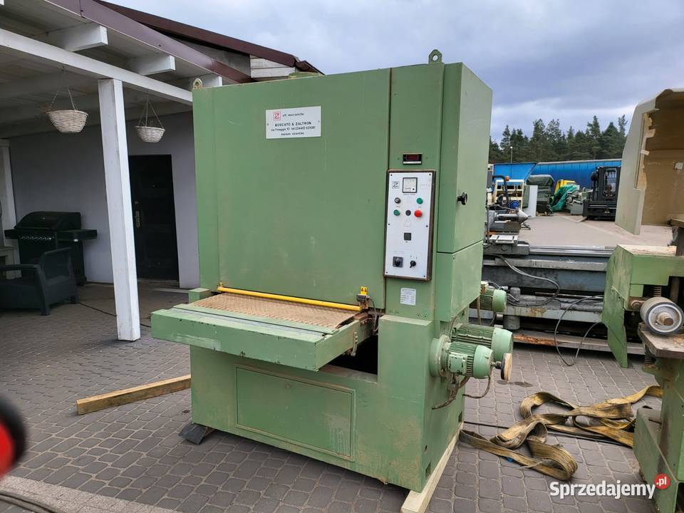 SZLIFIERKA SZEROKOTAŚMOWA BOSCATO ZALTRON 950 Produkcja Karsin
