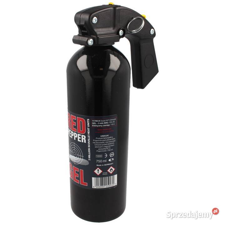 GAZ PIEPRZOWY SHARG GRAPHITE GEL 3MLN SHU 750ML Sporty strzeleckie i myślistwo łódzkie Pabianice sprzedam