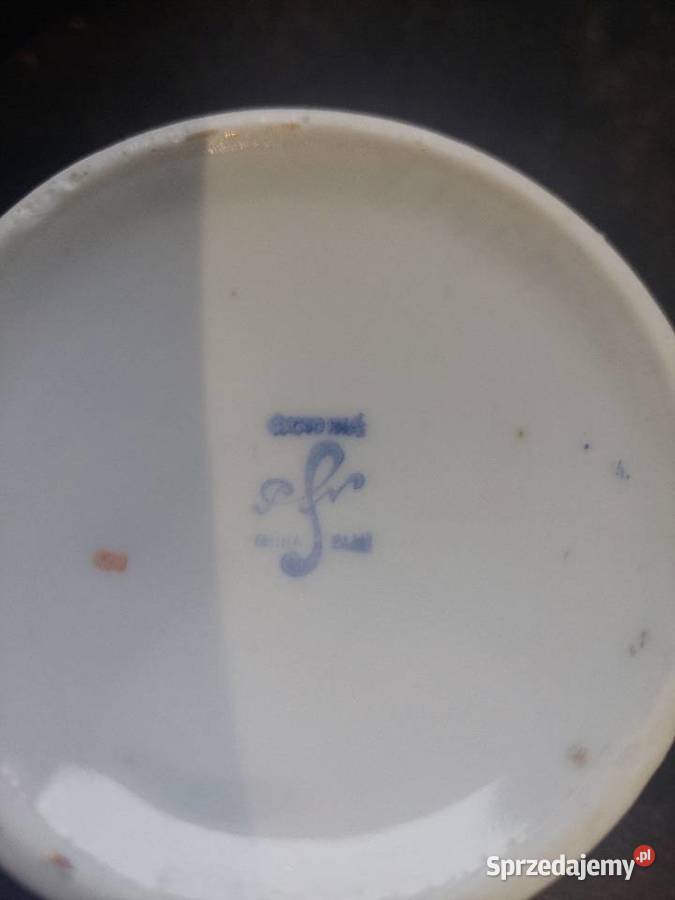 Cukierniczka Porcelana China Blau Mirosławiec