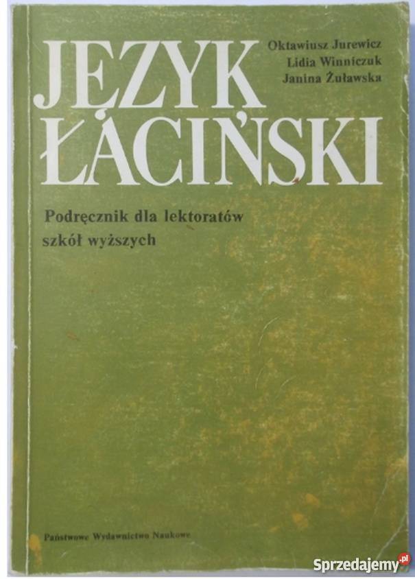 JĘZYK ŁACIŃSKI LEKTORATÓW JUREWICZ O Elbląg