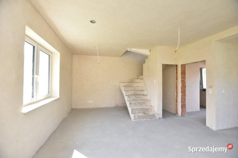 Nowoczesny Dom w zabudowie Bliźniaczej Sprzedaż Dąbrowa Szlachecka