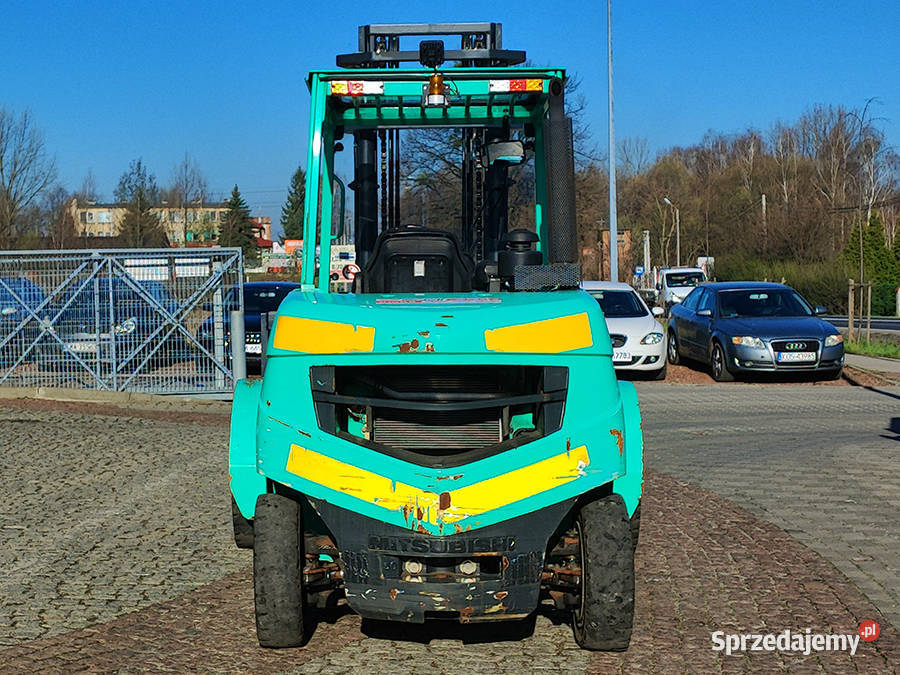 wózek widłowy Mitsubishi FD50NT 5 ton duplex 35 Kęty