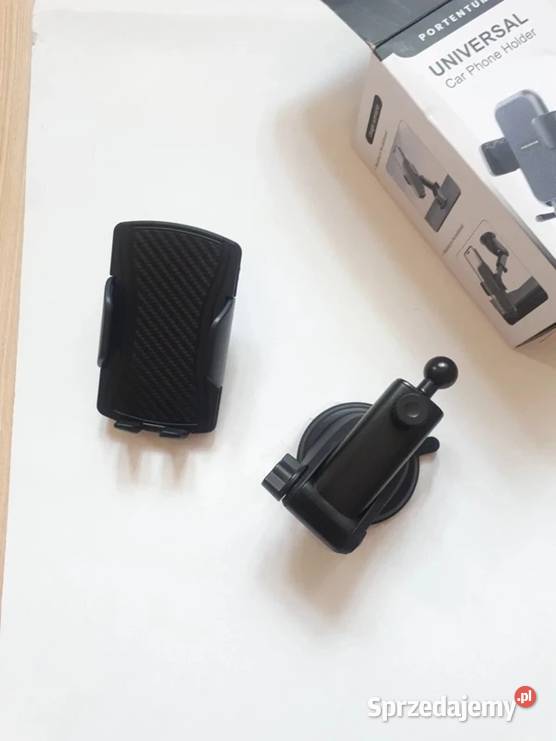 Czarny uchwyt samochodowy do telefonu NOWY Poznań