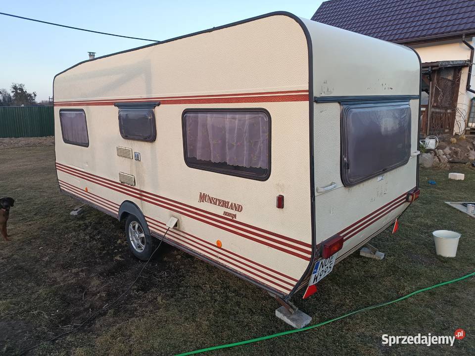 Przyczepa kempingowa rejestrowana Jesionowo