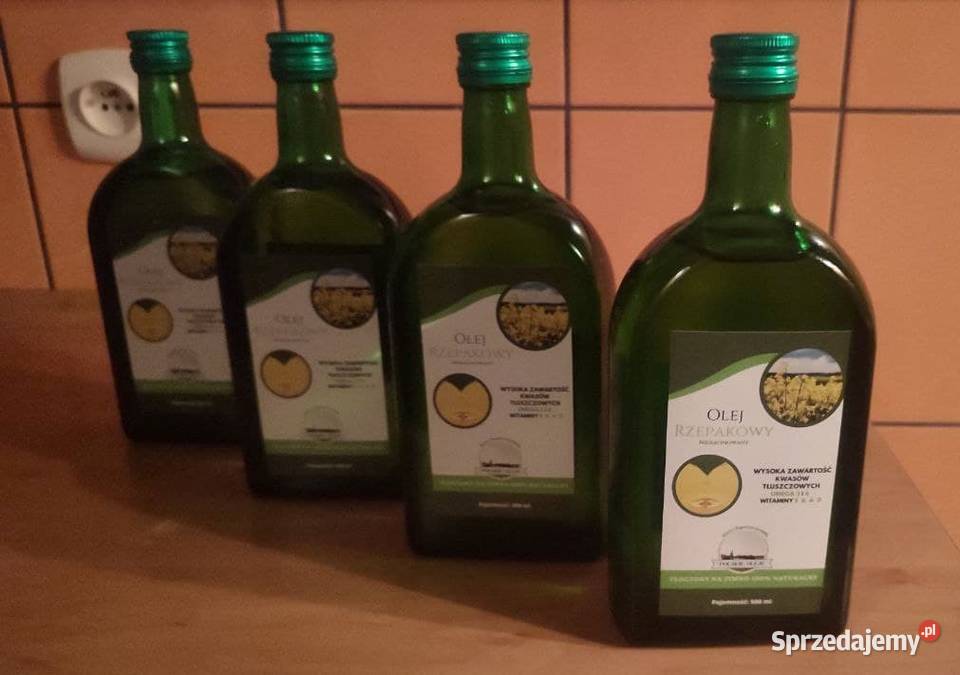 Olej rzepakowy tloczony na zimno 05L Olej Oliwa, olej, ocet Szczecin