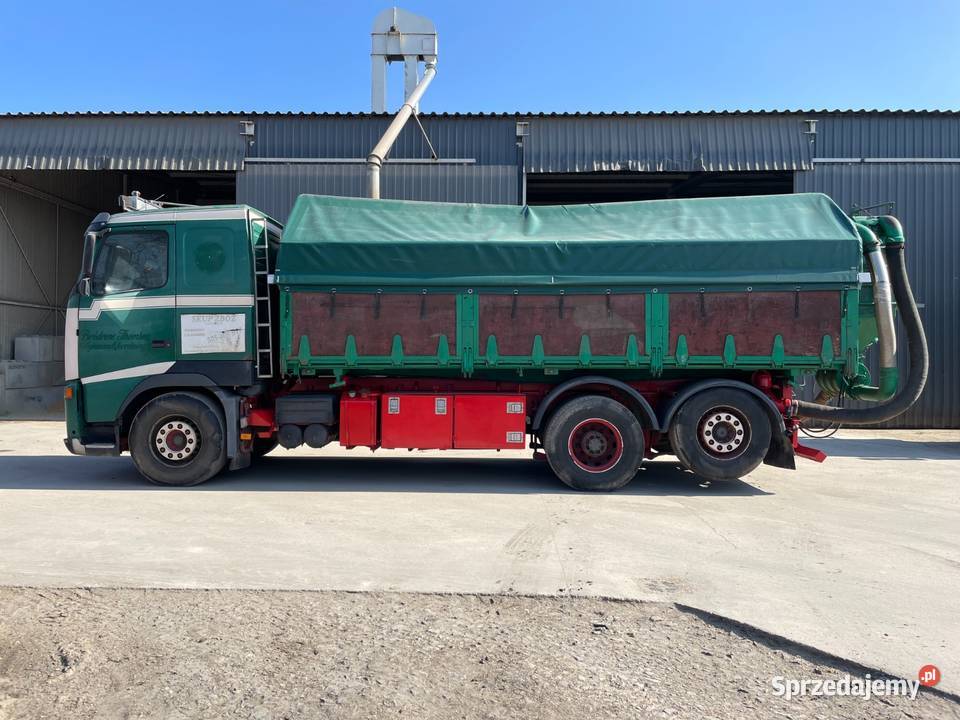 Volvo FH12 z pompą do zboża wywrotka Scania Łowicz