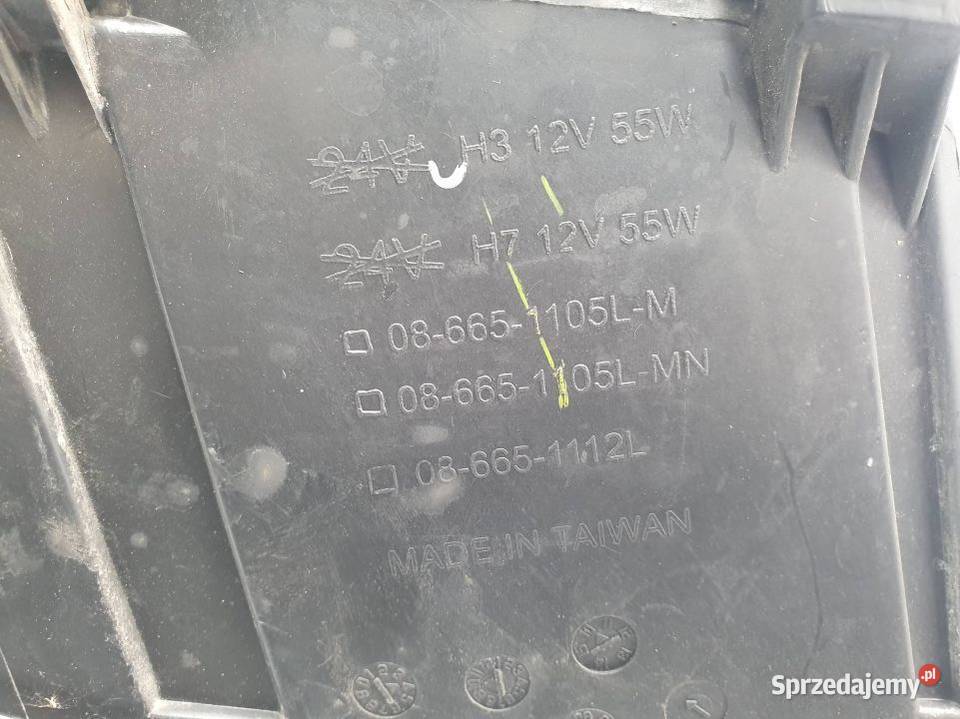 LAMPA LEWA PRZÓD SKODA FABIA I EU Pozostałe Części samochodowe Lipno sprzedam