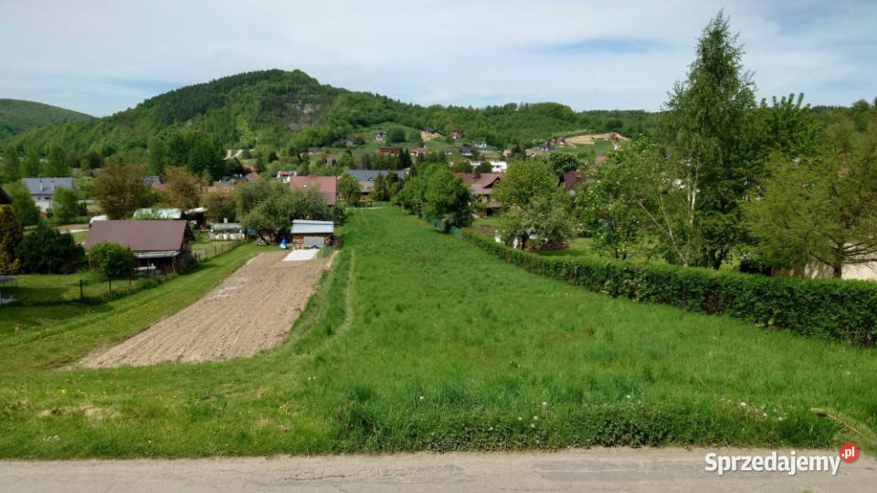 Działka Bieszczady Bóbrka k SOLINA 1300m2