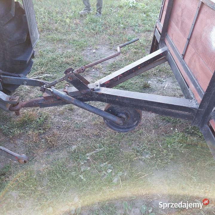 Przyczepka jednoosiowa ciągnikowa sprzedam