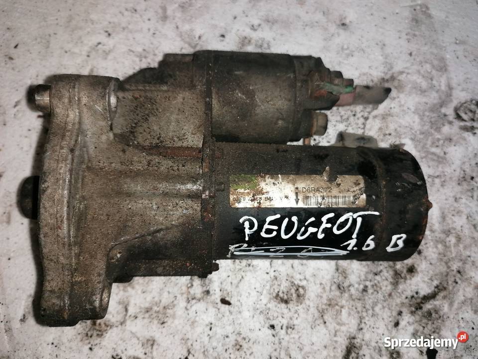 Rozrusznik Peugeot 206 16 Benzyna osobowe Wisznice