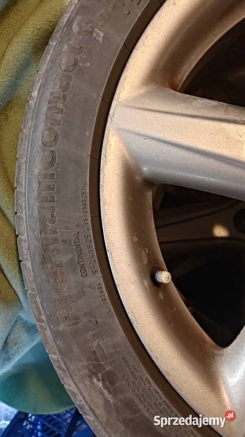 Alufelgi z oponami Continental premium contact 6 Samochodowe