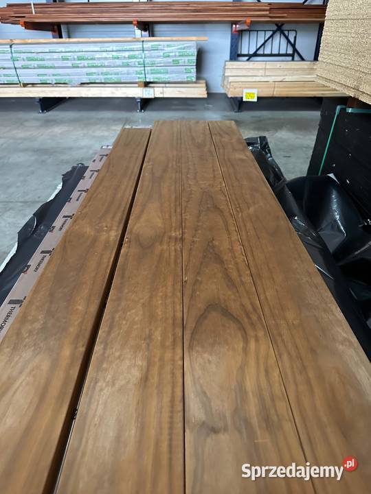 deska deski drewno na ławki do sauny Thermo dolnośląskie Prusice sprzedam