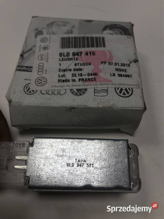 Led lampki wnetrza bagażnik nogi seat Skoda Audi Uniwersalne śląskie