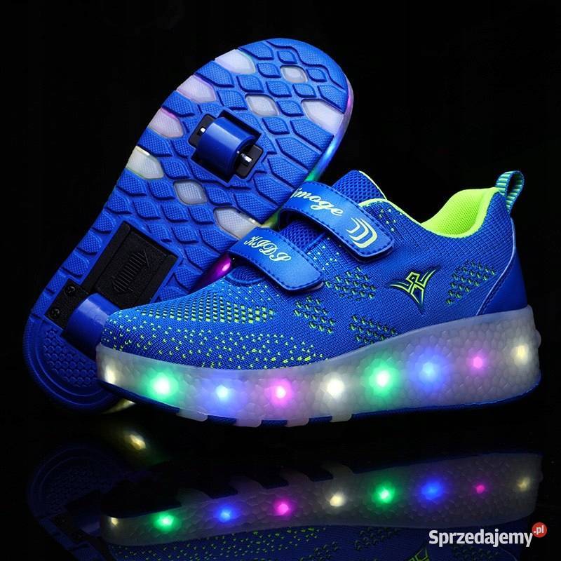 BUTORolki BUTY migające świecące LED Z Kółkami lubelskie Lublin