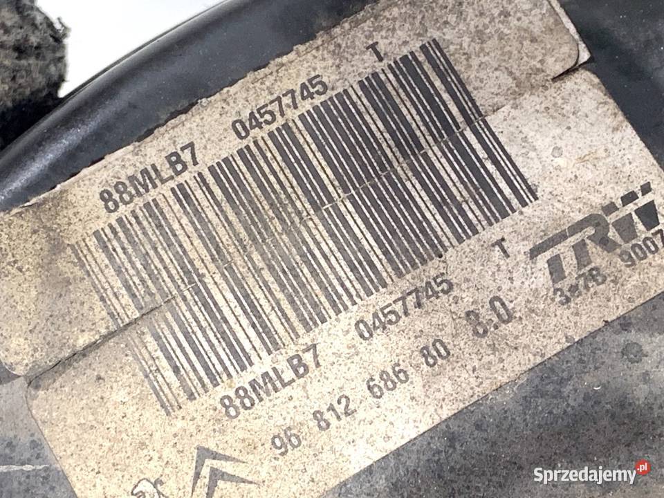 SERWO HAMULCOWE CITROEN BERLINGO II 9681268680 osobowe Wspomaganie hamulca