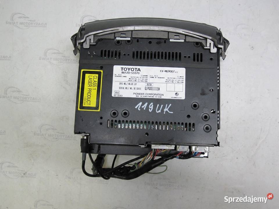 LEXUS IS II 08r radio CD 8612053370