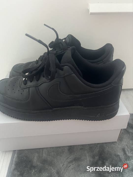 Buty damskie nike air force 1 black 24.5cm Dopiewo