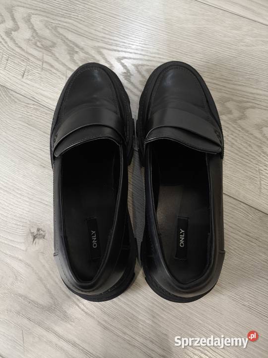 Mokasyny damskie loafersy Only na grubej Poznań