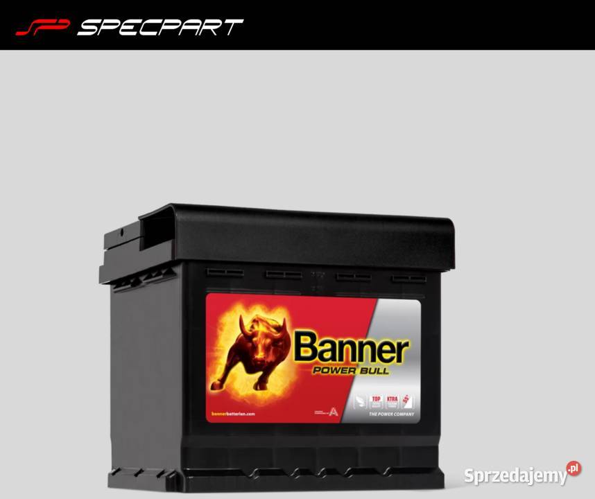 Akumulator Banner Power Bull 44Ah 420A EN PRAWY osobowe pomorskie Słupsk