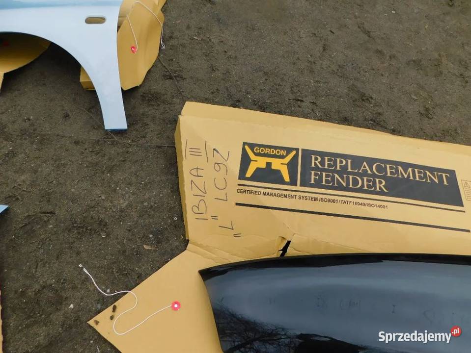 ibiza III błotnik lewy kolor LC9Z WYSYŁKA Żory