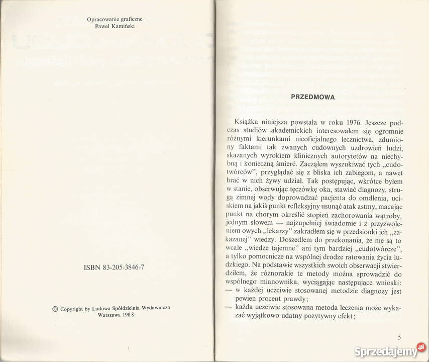 Cuda bez Cudu rzecz o dziwnych lekach Wacław świętokrzyskie Pacanów
