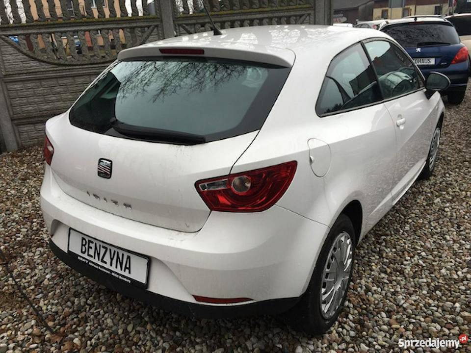 Nieuszkodzony Seat Ibiza bialy 90000km pomorskie Sopot