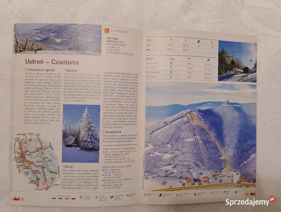 Przewodnik narciarzy POLSKA i SŁOWACJA sporty miękka Oborniki