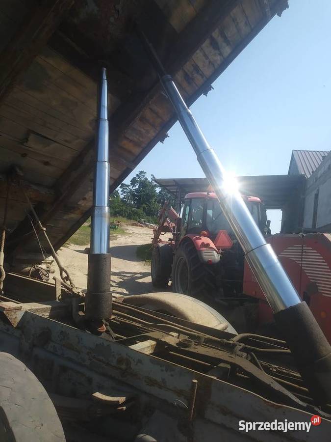 Przyczepa 3 stronny wywrot mocna nieuszkodzony kujawsko-pomorskie Pamiętowo