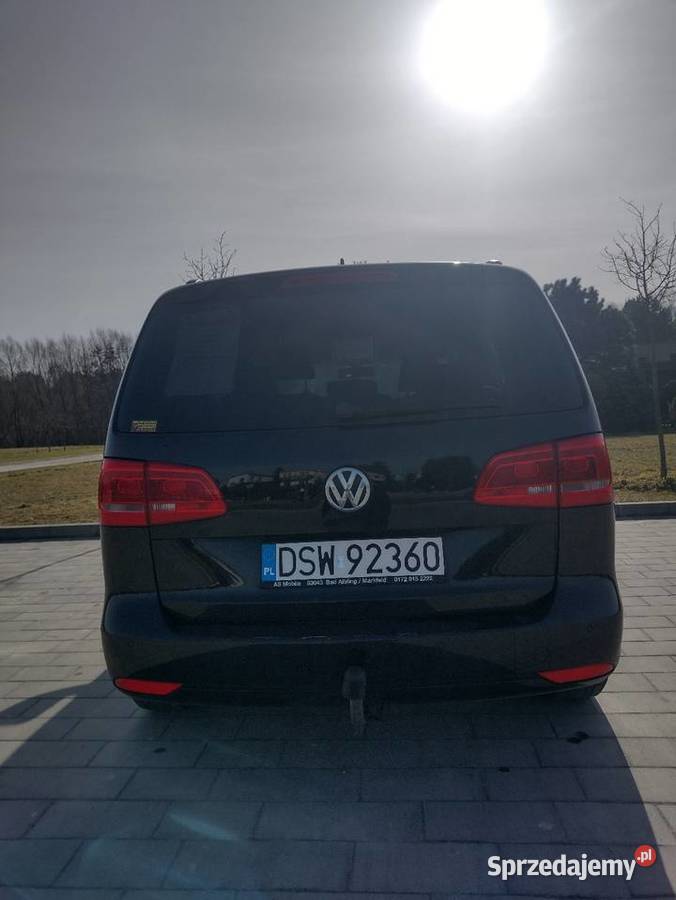 VW TOURAN 20 TDI WEBASTO Van / Minibus Świdnica