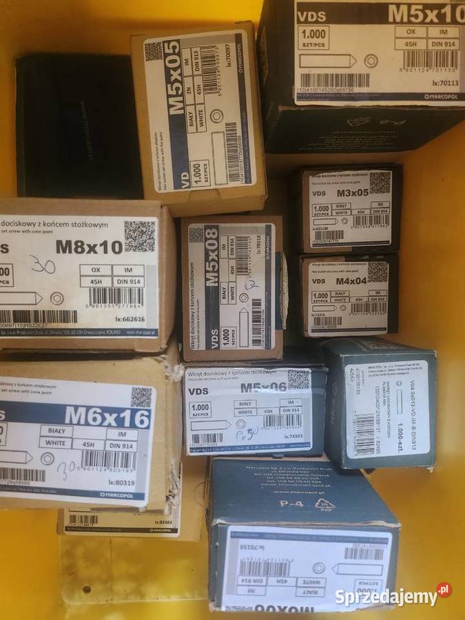 Wkrety dociskowe 6800 wielkopolskie Nowy Tomyśl